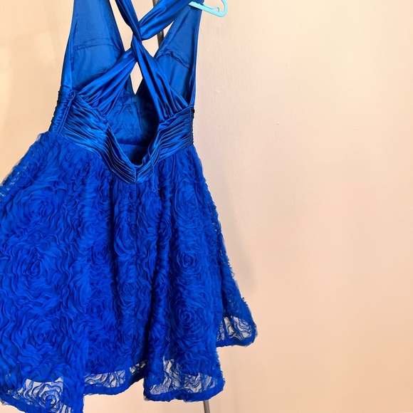 Blue 2000’s cocktail party dress - Picture 6 of 7